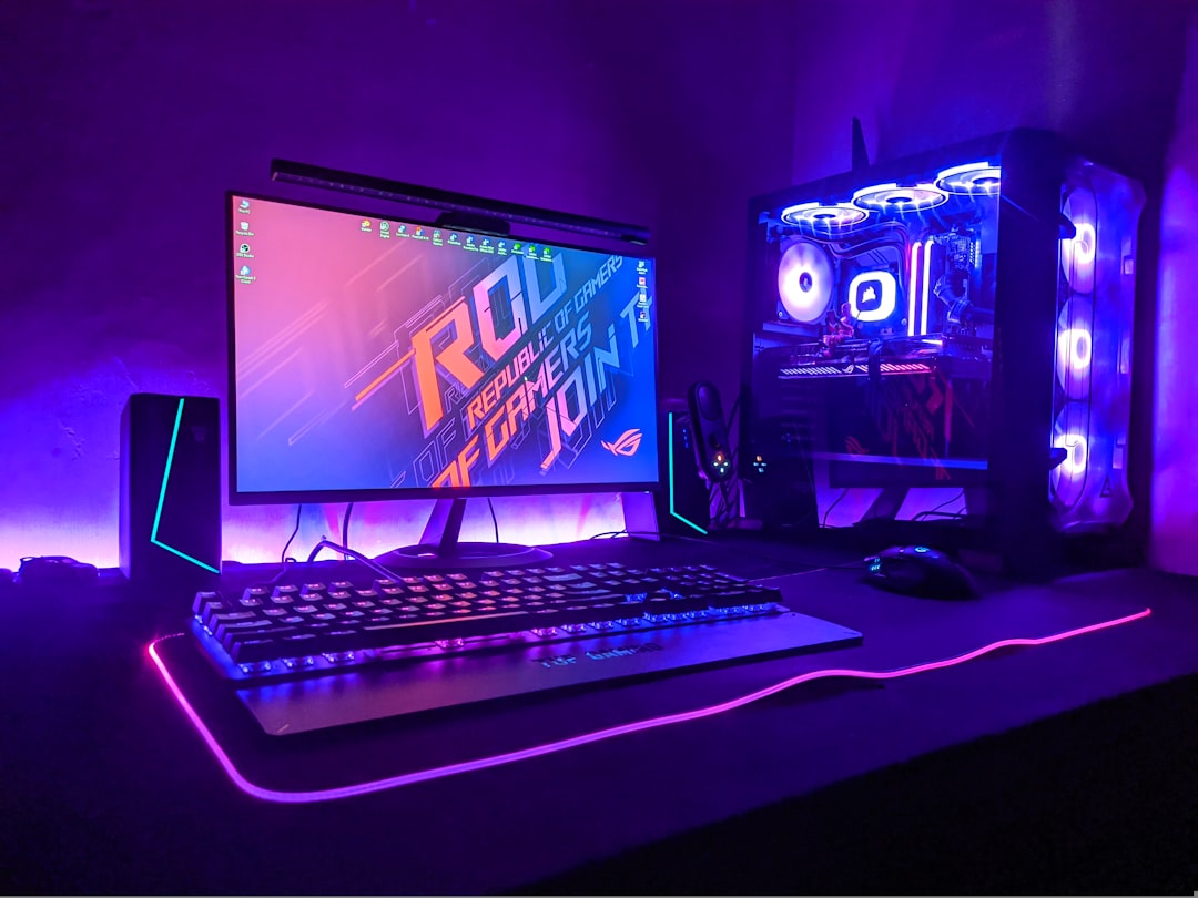 our-story RGB Gaming Setup